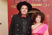 Win Butler and Regine Chassagne of Arcade Fire attend the world premiere of Disney