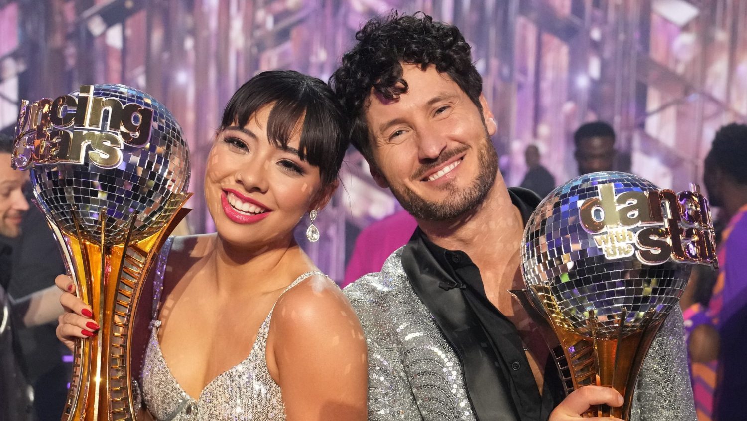 Xochitl Gomez and Valentin Chmerkovskiy
