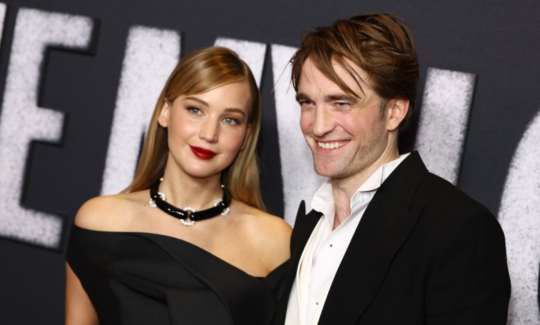 Jennifer Lawrence and Robert Pattinson attend the