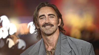Lee Pace attends The Running Man UK Premiere at Odeon Luxe Leicester Square on November 05, 2025 in London, England.