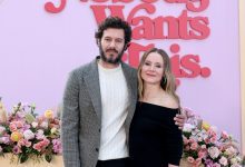 Adam Brody and Kristen Bell attend Netflix