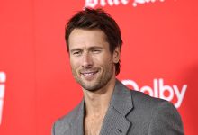 Glen Powell attends Paramount