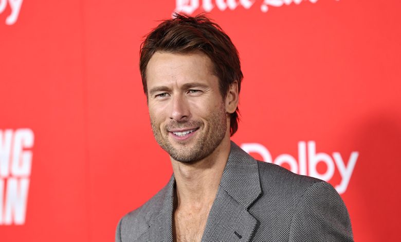 Glen Powell attends Paramount