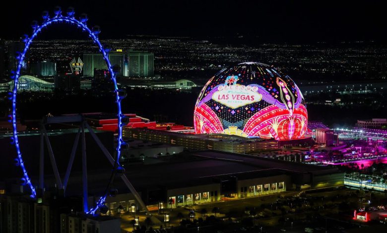 Sphere’s Orbi Is Watching the Las Vegas Grand Prix in Real Time (Exclusive Video)