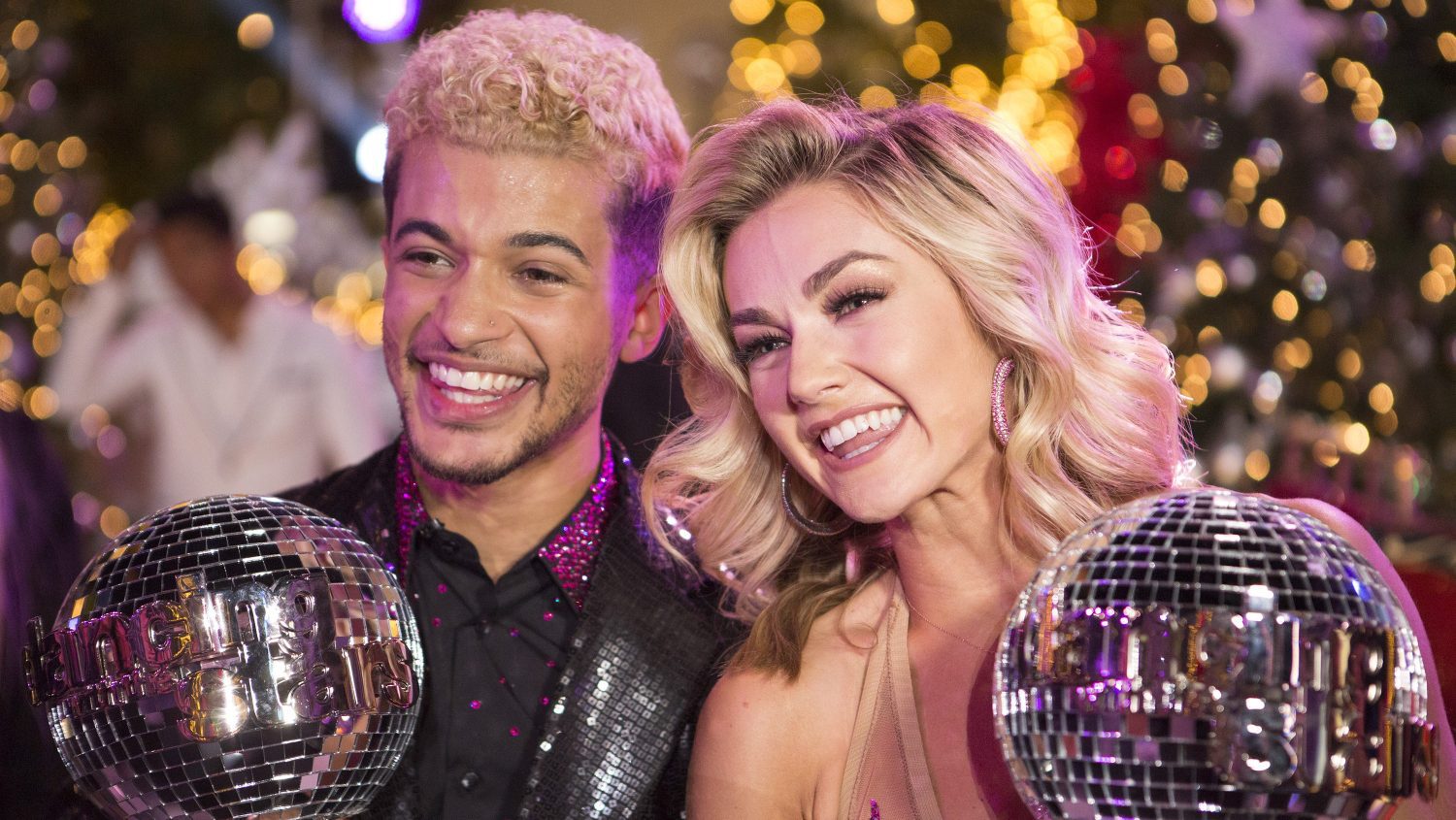 Jordan Fisher and Lindsay Arnold