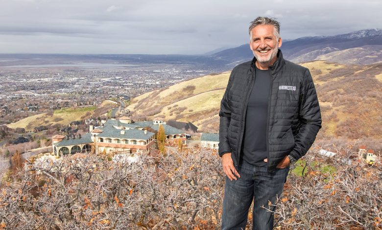 Jayson Ross at his home compound