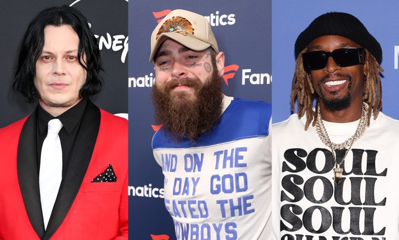 Jack White, Post Malone and Lil Jon