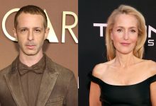 Jeremy Strong and Gillian Anderson
