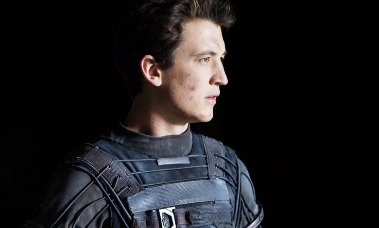 Fantastic Four, Miles Teller, as Mr. Fantastic, 2015.