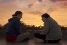 (L to R) Millie Bobby Brown as Eleven and Finn Wolfhard as Mike Wheeler in Stranger Things: Season 5.