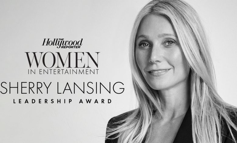 Gwyneth Paltrow will receive the Sherry Lansing Leadership Award during The Hollywood Reporter’s Women in Entertainment breakfast gala in Los Angeles on Dec. 3.