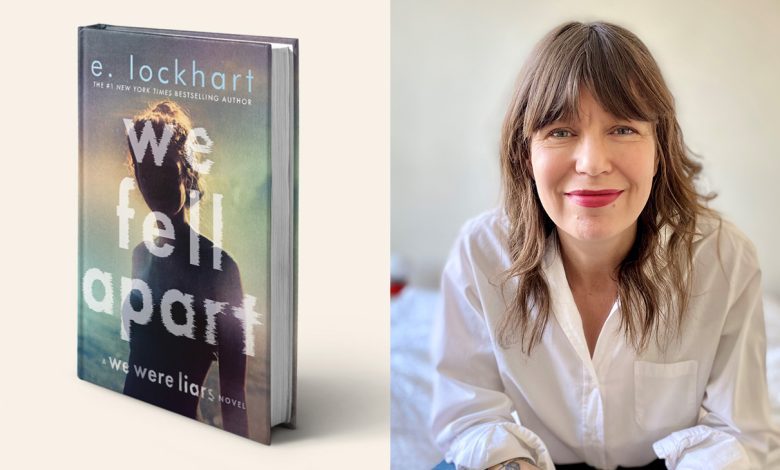 We Fell Apart Book and E Lockhart
