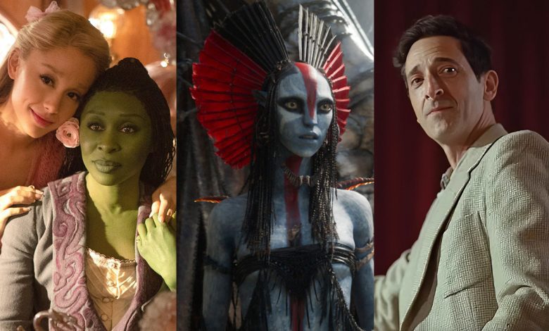 Wicked, Avatar Fire and Ash and The Brutalist