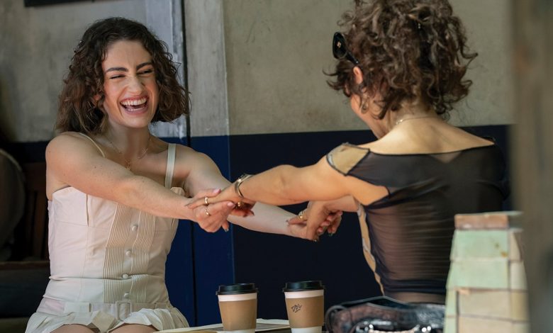 Rachel Sennott stars as Maia, an aspiring talent manager, in the HBO series I Love LA, for which she is also a writer, editor and director.