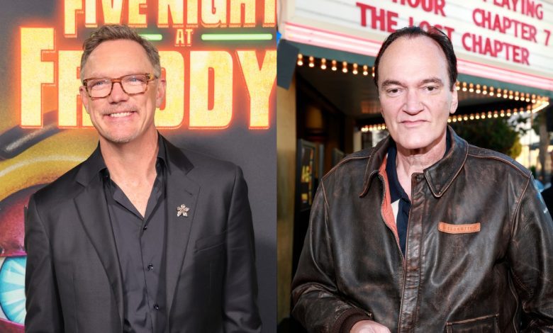Matthew Lillard and Quentin Tarantino