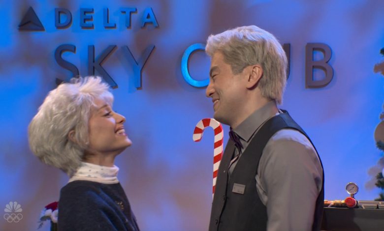 Ariana Grande and Bowen Yang on