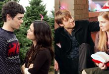 Adam Brody, Rachel Bilson and Benjamin McKenzie, Shannon Lucio in The OC Chrismukkah episodes