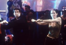 David Schwimmer and Courteney Cox in