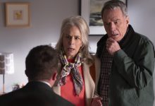 Frankie Muniz with back to camera, Jane Kaczmarek and Bryan Cranston in Malcolm in the Middle: Life’s Still Unfair