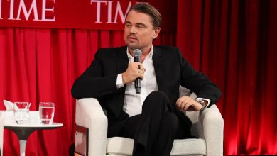 Leonardo DiCaprio speaks onstage during the 2025
