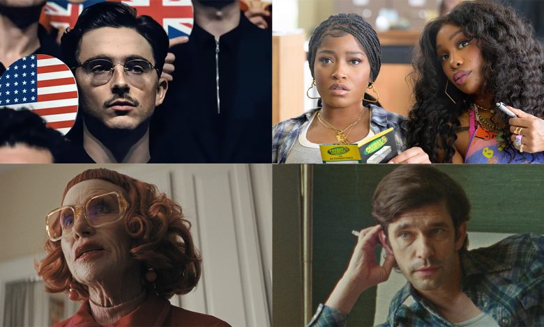 Timothee Chalamet in Marty Supreme, SZA and Keke Palmer in One of Them Days, Ben Whishaw in Peter Hujar