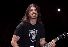 Dave Grohl of Foo Fighters.