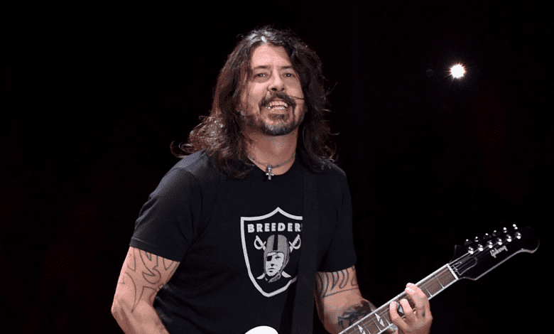 Dave Grohl of Foo Fighters.