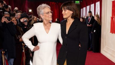 Jamie Lee Curtis and Emma Mackey attend the U.K. special screening of 20th Century Studios