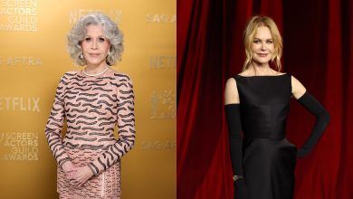 A split image Jane Fonda and Nicole Kidman