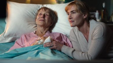 Helen Mirren (left) and Kate Winslet in 'Goodbye June.'
Kimberley French/Netflix
...