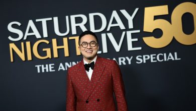 NEW YORK, NEW YORK - FEBRUARY 16: Bowen Yang attends SNL50: The Anniversary Special on February 16, 2025 in New York City. (Photo by Dimitrios Kambouris/Getty Images)