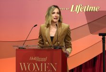 Molly McNearney speaks onstage during The Hollywood Reporter Women In Entertainment Presented By Lifetime at The Beverly Hills Hotel on December 03, 2025 in Beverly Hills, California.