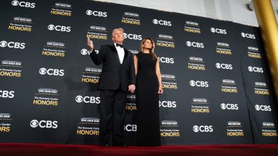 U.S. President Donald Trump and first lady Melania Trump attend the 48th annual Kennedy Center Honors at the Kennedy Center on December 07, 2025 in Washington, DC.