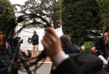 At Rob Reiner’s Brentwood Home, Shock and Sorrow Crowd Out the Frame