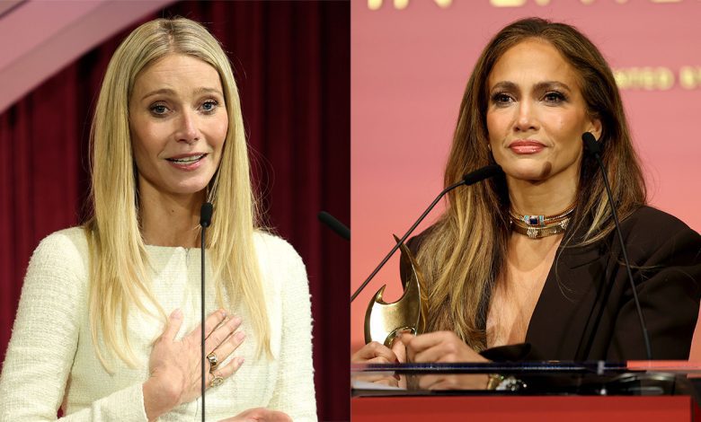 Gwyneth Paltrow and Jennifer Lopez