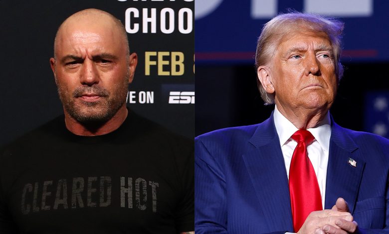 Joe Rogan and Donald Trump