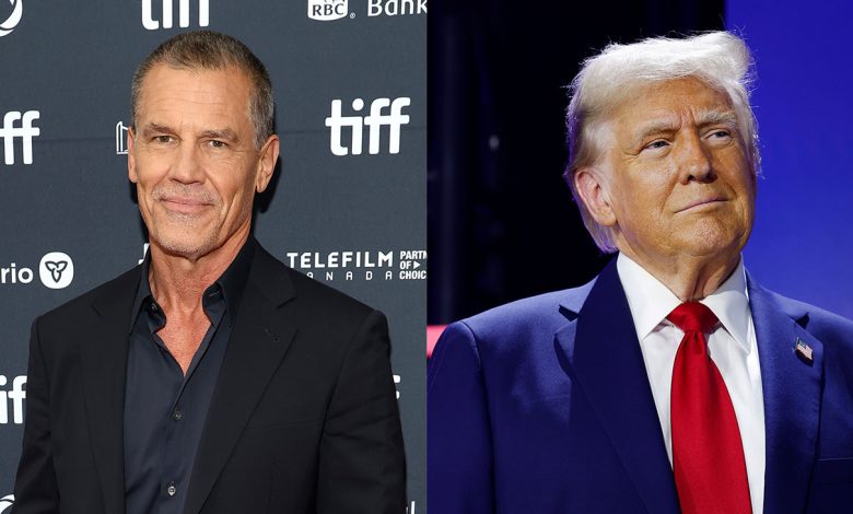 Josh Brolin and Donald Trump