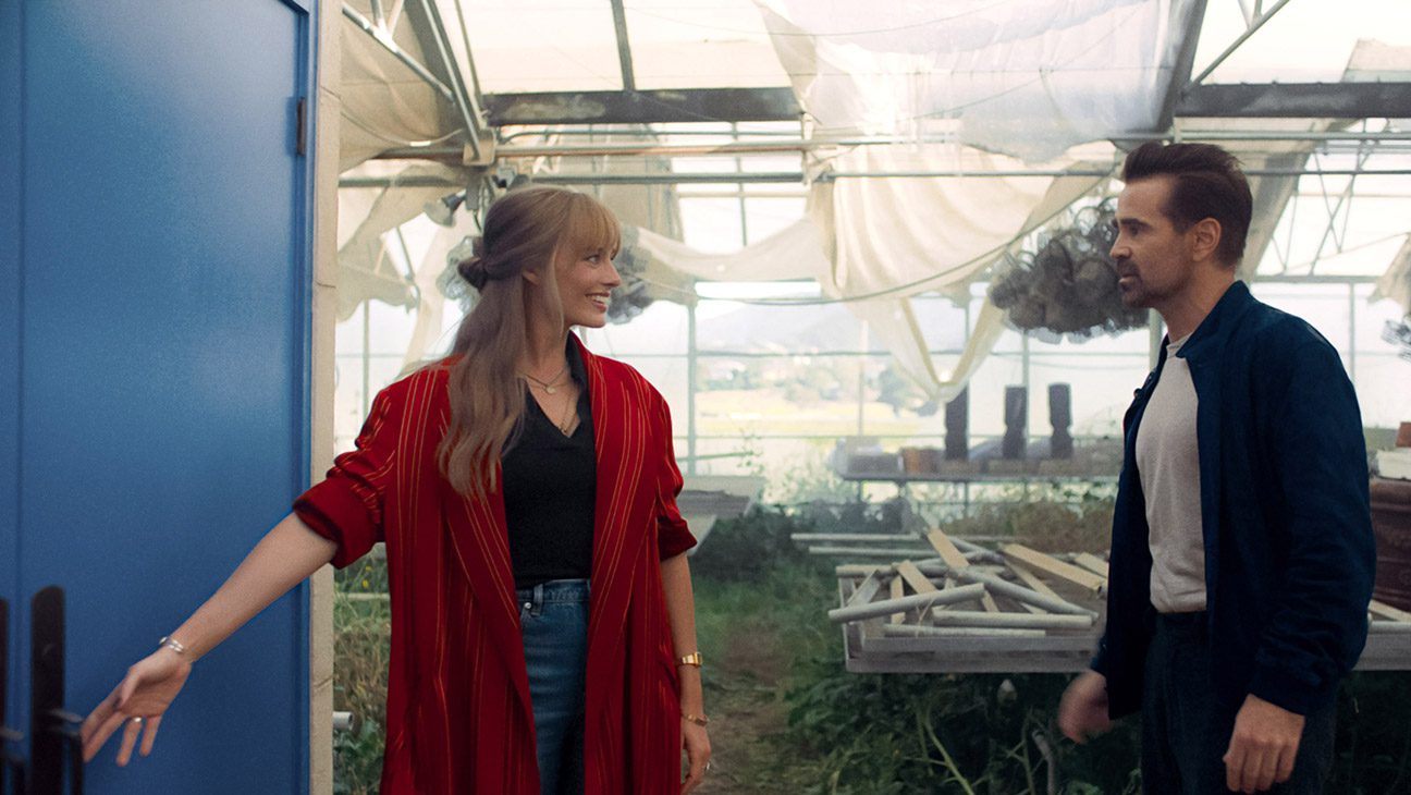 A Big Bold Beautiful Journey, from left: Margot Robbie, Colin Farrell, 2025.