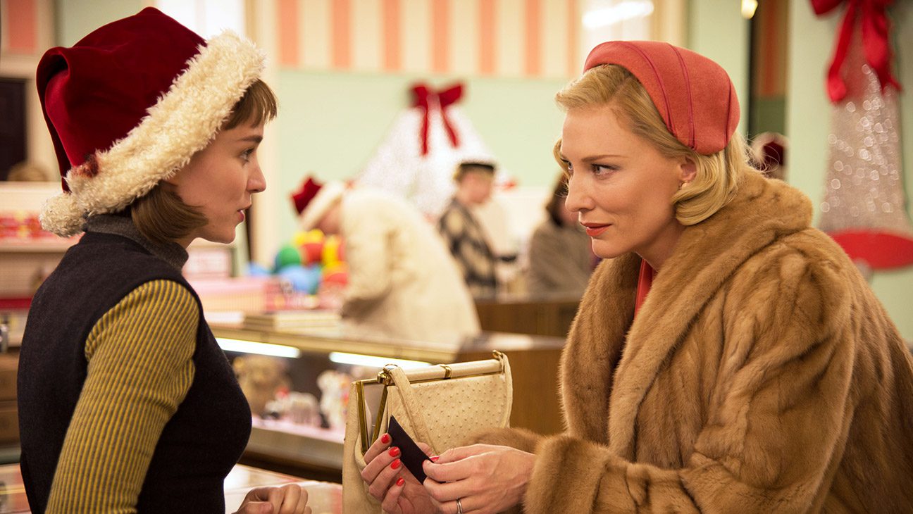 Carol, from left: Rooney Mara, Cate Blanchett, 2015.