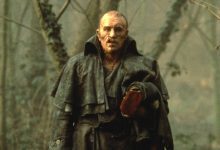 Robert De Niro as the Creature in Mary Shelley’s Frankenstein, which also starred director Kenneth Branagh and Helena Bonham Carter.