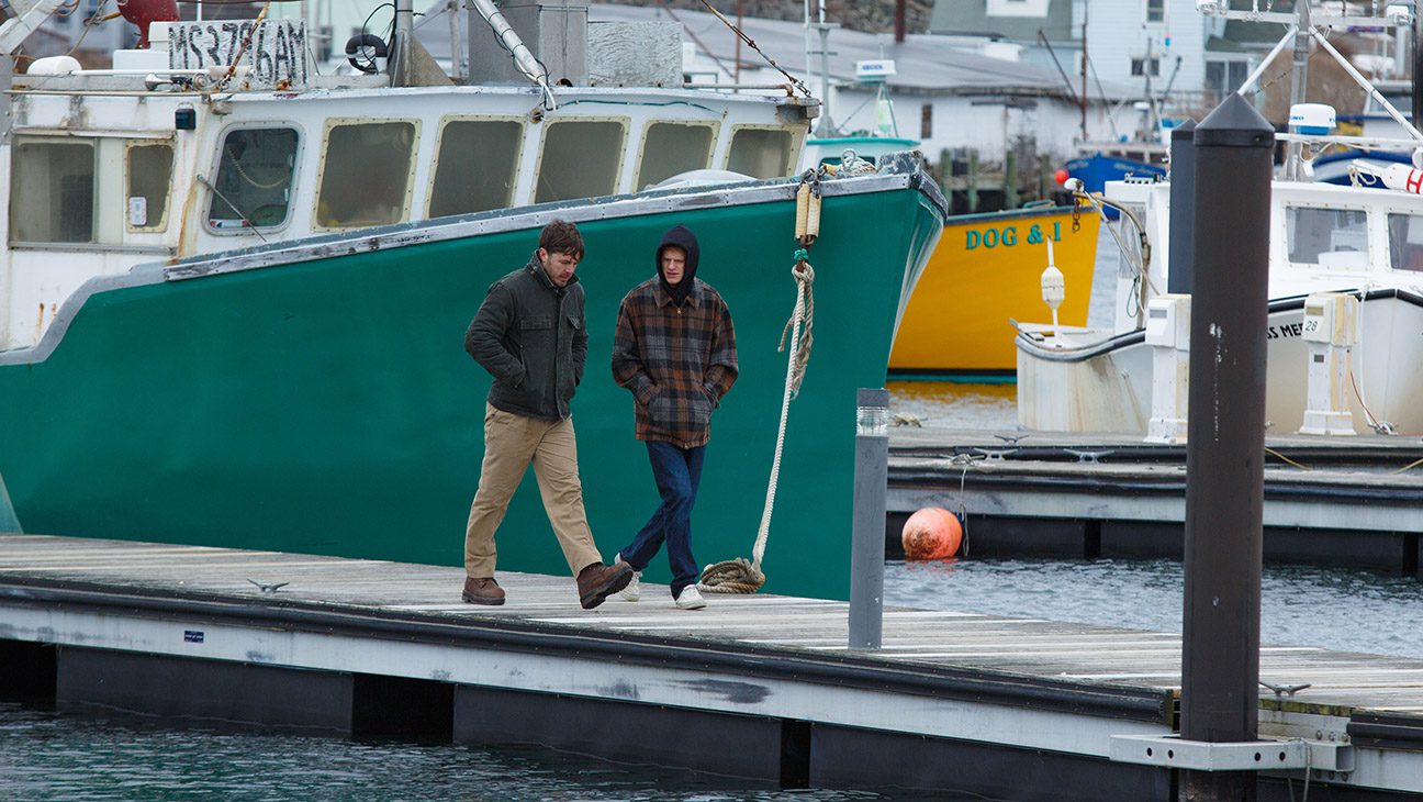 Manchester by the Sea, from left: Casey Affleck, Lucas Hedges, 2016.