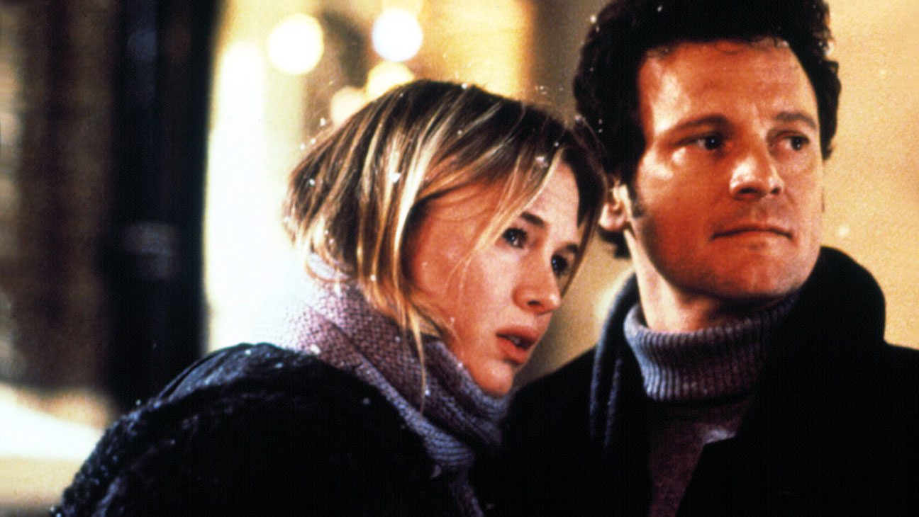 Renee Zellweger and Colin Firth in BRIDGET JONES'S DIARY, 2001.