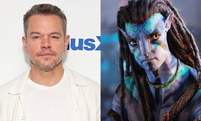 Matt Damon and Sam Worthington Avatar