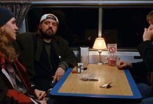 Jason Mewes, Kevin Smith and Matt Damon in Dogma