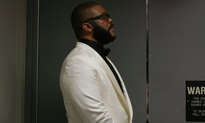 Tyler Perry is seen in this still from the documentary Maxine