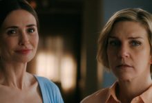 Karolina Wydra and Rhea Seehorn in Pluribus
