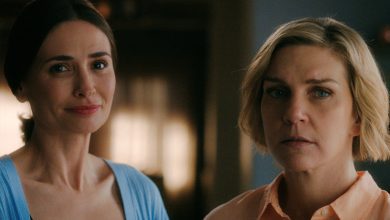 Karolina Wydra and Rhea Seehorn in Pluribus