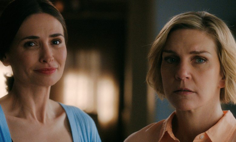 Karolina Wydra and Rhea Seehorn in Pluribus