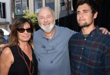 Rob Reiner, Michele Reiner and Nick Reiner attend an event at The Grove on August 9, 2013 in Los Angeles, California. Nick has been arrested on suspicion of murder of his parents.