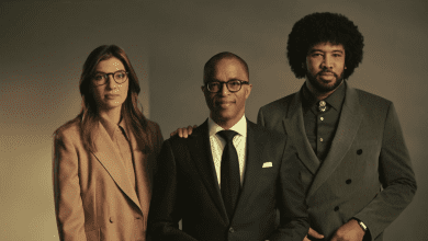 Jacqueline Alemany, Jonathan Capehart and Eugene Daniels
